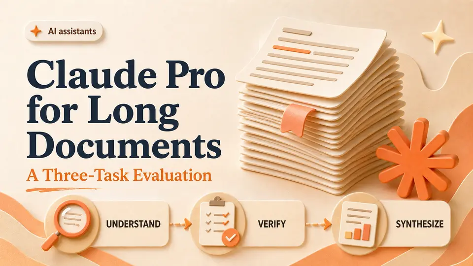 Claude Pro long-document verification, consistency, and insight workflow