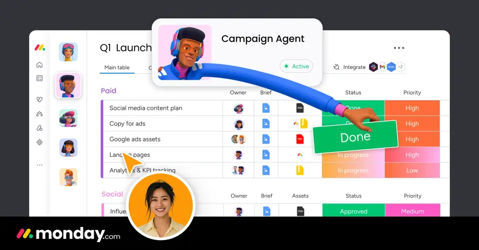 monday.com product artwork