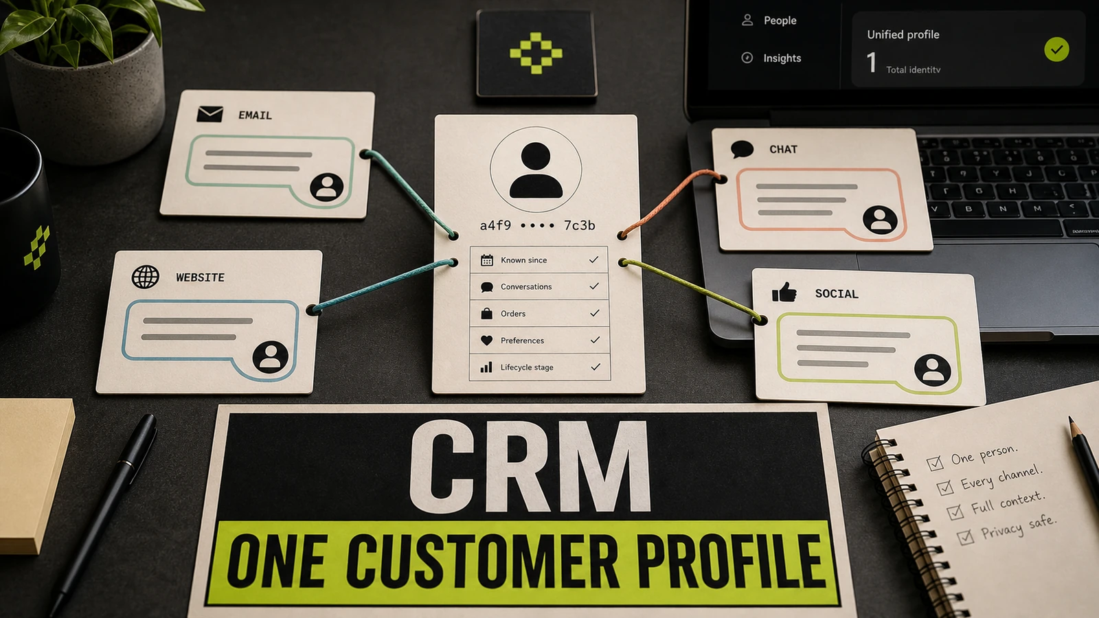 Your customers are one person. Stop storing them as four.