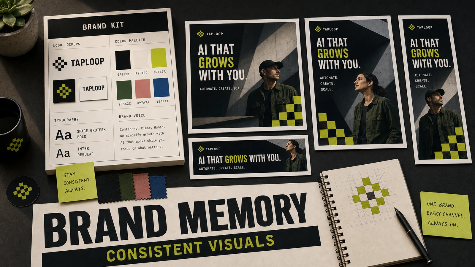 Brand consistency without a designer on payroll