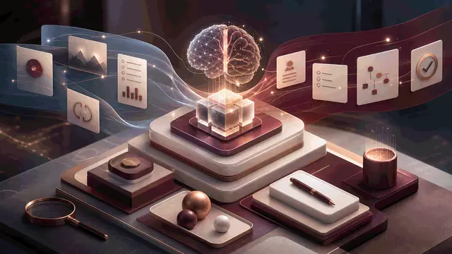 Linear product-category illustration